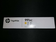 Oryginalny Tusz HP 991AC yellow