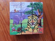Edukacyjne Klocki Puzzle Układanka 6w1