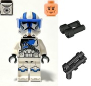 Lego Star Wars sw1247 figurka Clone Heavy Trooper + broń NOWA