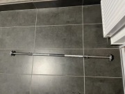 Zestaw obciążeń żeliwnych 27,5 kg + gryf 120 cm + gryf krótki