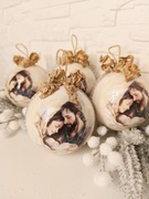 Zestaw bombek akrylowych Święta Rodzina