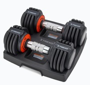Zestaw hantli regulowanych 2 x 5,75 kg czarny