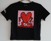 ++ T-shirt Keitha Haringa Sinsay r. 146, czarny ++