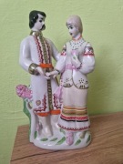 Radziecka figurka zakochanej pary