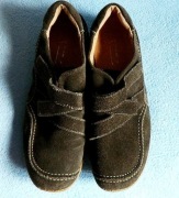 Vices, Ciemnobrązowe zamszowe półbuty 39/25cm