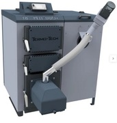 Kocioł Piec Termotech PELL DUO 18 kw Pellet+Drzewo Chojnice Montaż od ręki