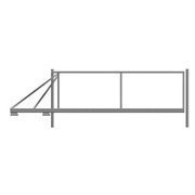 Ramka brama przesuwna pod wypełnienie 