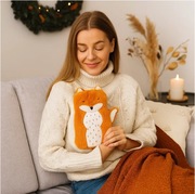 Termofor pluszowy Lisek z uszkami 0,5 l