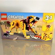 LEGO Creator 3 w 1 31112 Dziki lew