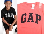 GAP t-shirt z logo | nowy | oryginalny | koral | 10 11 lat