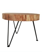Natural Table -Stolik kawowy -lite drewno dębu 