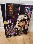 Lalka interaktywna monster high Clawdeen Wolf nowa unikat seria 1  2012 r.