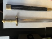 Tasak francuski z pochwa wz. 1831 „Gladius” – oryginał XIX w. – komplet