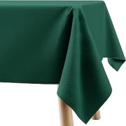 Filumi Obrus 150x350 cm Zielony Wodoodporny – Wzór Geometryczny