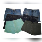 6 sztuk Spódnice spodenki 38 M Levi's New Look H&M