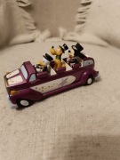 Vintige Figurka Donald Myszka Miki i Pluto w limuzynie