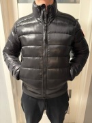 Kurtka puchowa bez kaptura 90% puchu roz. L