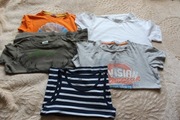 komplet 6 koszulek bluzek dla chłopca r 128/134