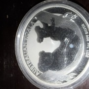 Australijski Koala o wadze 1 uncji z 2011 roku, wybita przez Perth Mint