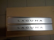 Renault Laguna II Nakładki listwy progowe ALU