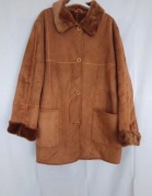 Rudy kożuch damski marki Fuchs & Schmitt. roz.44