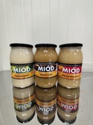 Miód 3.6kg nektarowo-spadziowy wielokwiatowy rzepakowy z pasieki od pszczel