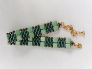 Bransoletka z koralików handmade 