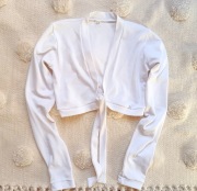 Białe bolerko narzutka rozm. 36/38