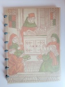 Kołonotatnik zeszyt PRL b5 unikatowy unikat studia studencki w kratkę 