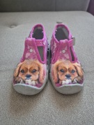 SPRZEDANE. Śliczne kapcie Befado r.23, wkładka 15cm 