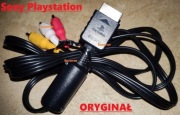 Oryginalny Kabel SONY AV audio video do konsol PlayStation 2 / PS2 (JAPAN)