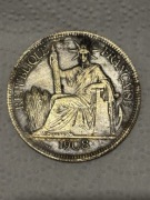 1 piastr 1908 srebro 27 gram