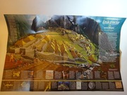 INKOWIE / PAŃSTWO INKÓW - National Geographic - poster dwustronny, plakat