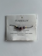 Bransoletka/ kamienie szlachetne/ turmalin