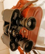 Lornetka wojskowa 8x30 polowa oficerska Francja kallos colmont Paris WWI 