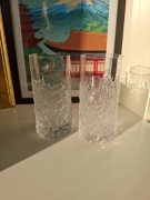 600 ml 2 szt szklanek duża szklanka kryształowa kryształ vintage kryształy