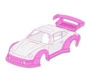 Body Kit do modeli Porsche 96’ Carrera RWB Hot Wheels