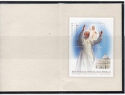 Beatyfikacja JAN PAWEŁ II - Karnet, Blok 228 zn. 4370 - 2011r.