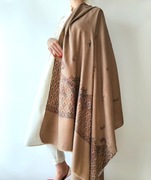 1 Duży szal orientalny  haft paisley pashmina