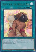 Don't Slip, the Dogs of War BLMR-EN010 Ultra Rare yu gi oh karty
