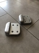 Stoper odbojnik stopka brama dwuskrzydłowa