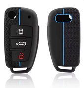 SILIKONOWE ETUI NA KLUCZYK PILOT SCYZORYK DO AUDI A1 A3 A4 A6 Q3 POKROWIEC
