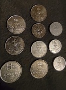 Zestaw monet slovenskq republika