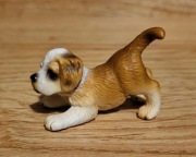 Schleich pies bernardyn szczenię figurka model wycofany z 2005 r.