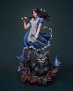 Figurka druk 3D żywica " Alice Liddell - F1632 " - 120 mm