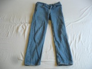 Spodnie jeans denim HM H&M relaxed fit niebieskie 30/32
