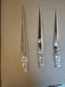 Nowe szpice dł. 26 cm do żyrandoli kryształowych ,,Bohemia,,(4)