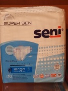 SUPER SENI PIELUCHOMAJTKI DLA DOROSŁYCH L 10SZT. ZAPINANE NA RZEPY