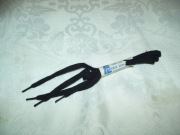 SZNURÓWKI BAWEŁNIANE, CZARNE - ETEX SENKEL - 60 cm