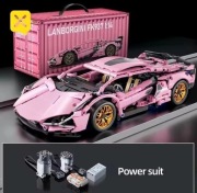 Klocki Lepin Technic, Langorgini, 1299 sztuk,2 silniki, sterowanie